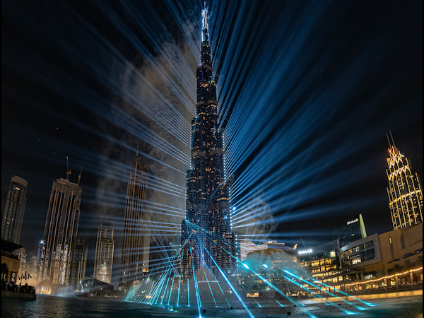 2022-2023 Burj Khalifa Light Show for New Year