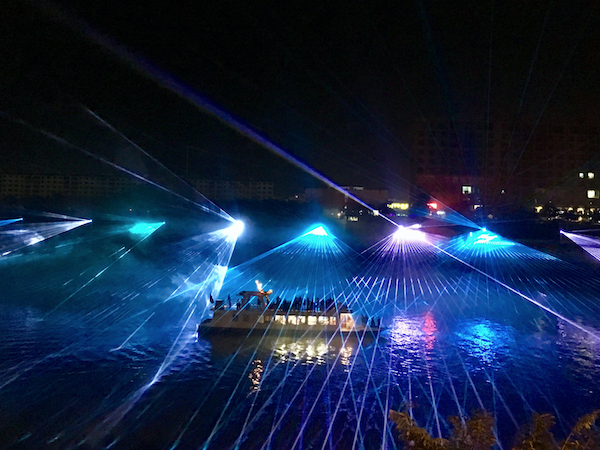MingJiang River Laser Show